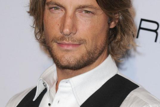 HOLLYWOOD - OCTOBER 27:  Model Gabriel Aubry arrives at the amfAR Inspiration Gala celebrating men's style with Piaget and DSquared 2 at Chateau Marmont on October 27, 2010 in Los Angeles, California.  (Photo by Jason Merritt/Getty Images)