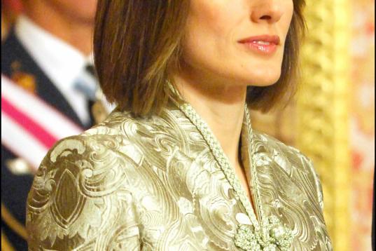 La princesa Letizia, en la Pascua Militar de 2008
