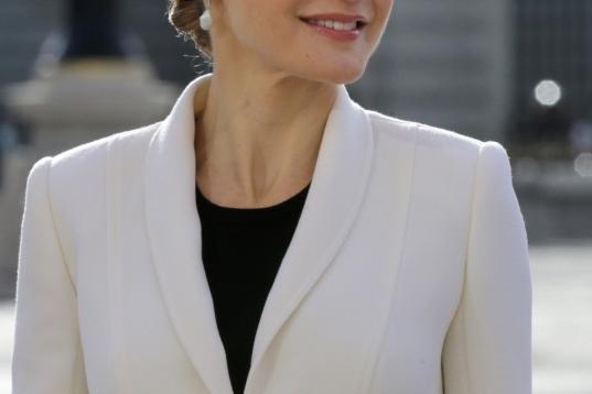 La reina Letizia, en la Pascua Militar de 2016