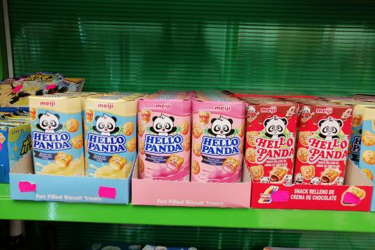 Snack rellenos de Hello Panda.