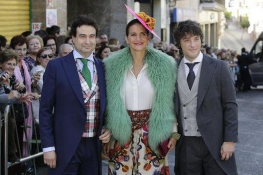 En la boda de Eva González y Cayetano Rivera, celebrada el 6 de noviembre de 2015 en Mairena del Alcor (Sevilla).