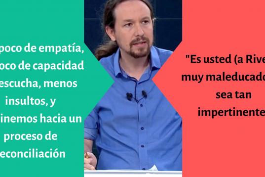 Pablo Iglesias, candidato de Unidas Podemos.