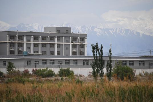 Uno de los centros de reeducación, en el norte de Akto
