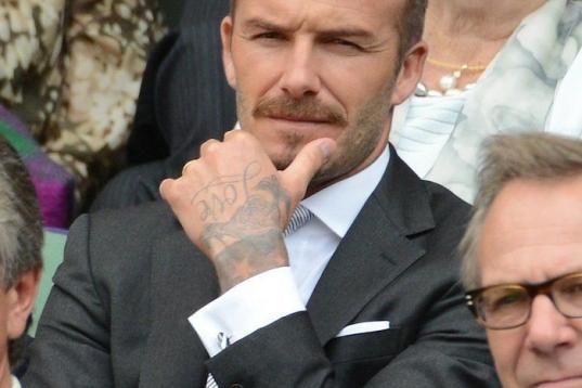 El fubolista David Beckham
