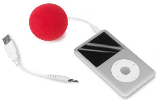 Con un diseño innovador, esta bocina portátil es compatible con la mayoría de MP3, los iPod y iPhone. Fácil de usar. 

Precio: $45
