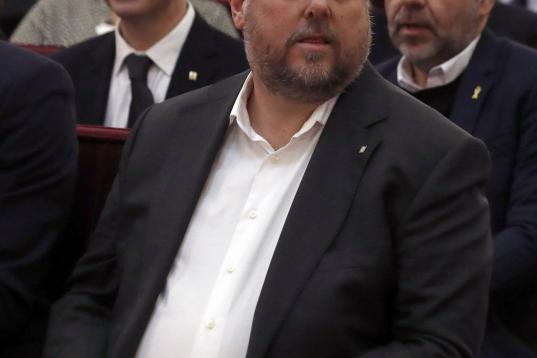 El exvicepresidente catalán, Oriol Junqueras. 