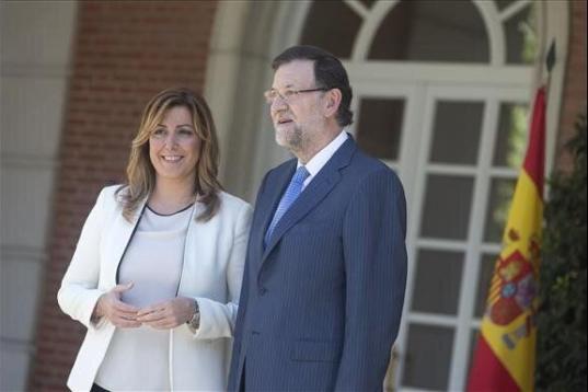 En su primera reunión con Mariano Rajoy en octubre, la presidenta andaluza le ofreció alcanzar un pacto contra la corrupción.