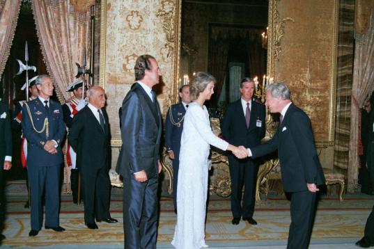 Firma del tratado de Adhesión de España a la Comunidad Económica Europea en Madrid, en 1985.
