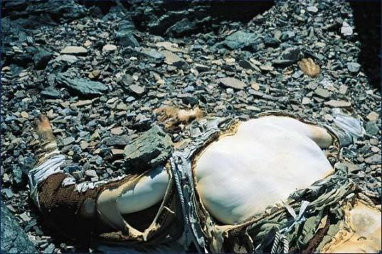Geroge Mallory y Andrew Irvine formaron parte de la primera de las tres expediciones británicas al Everest en los años 20. Ambos murieron en junio de 1924 en circunstancias aún desconocidas. En 1999 se halló el cuerpo de Mallory parcialmente...