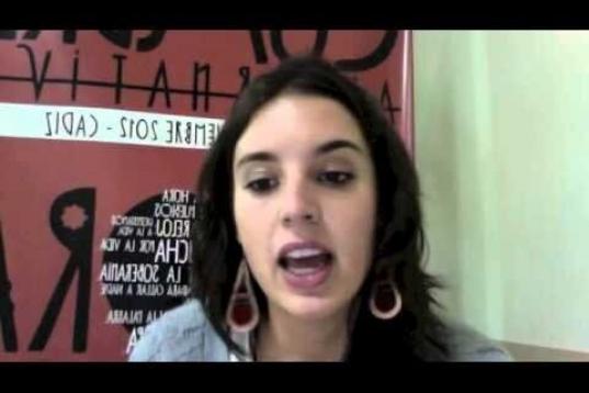 2012: Irene Montero en un vídeo de una protesta estudiantil en Chile