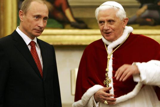Con el Papa Benedicto XVI