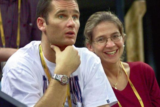 La pareja durante los JJOO de Sydney, en el año 2000. 