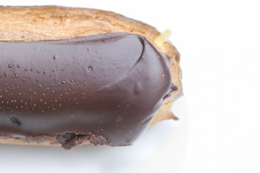 Un bollo de chocolate de 50 gramos ¡son 10 gramos de azúcar! 
