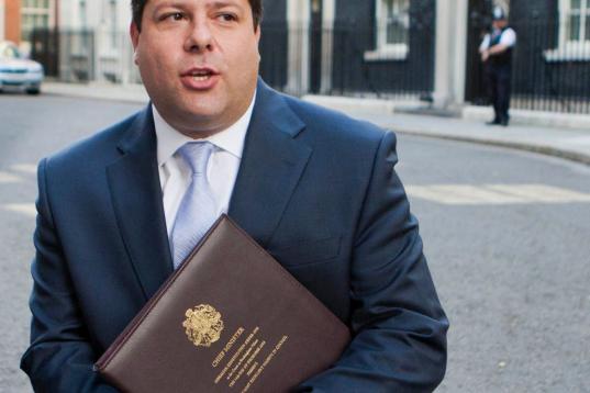El ministro principal de Gibraltar, Fabian Picardo. 