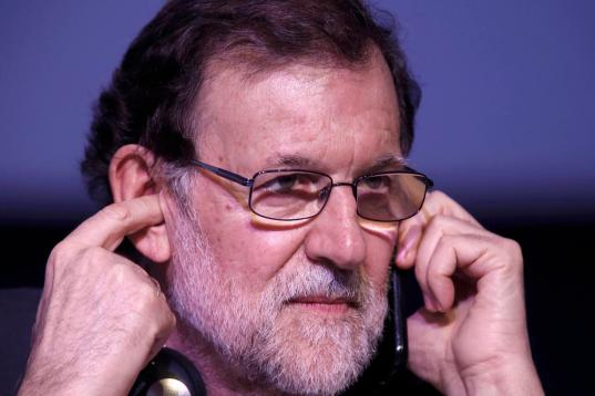 El presidente del Gobierno de España, Mariano Rajoy. 