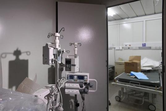 la prensa oficial prevé que esta semana entre en funcionamiento el otro "hospital exprés" comenzado días después de Houshenshan, Leishenshan, con 1.300 camas.