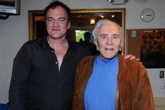 Con el director Quentin Tarantino