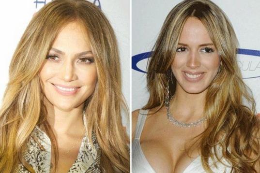 El ex marido de Jennifer Lopez, Mark Anthony, comenzó a salir con la modelo, tan parecida a la actriz, tras su separación.