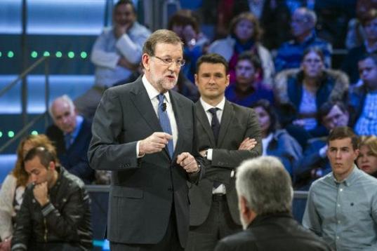 Rajoy interviene en 'La Sexta Noche'.