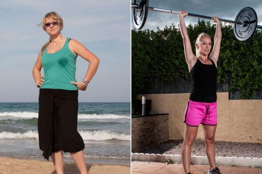 Vanessa Berzosa, de 34 años, perdió 12 kilos practicando CrossFit. Lee su testimonio aquí
