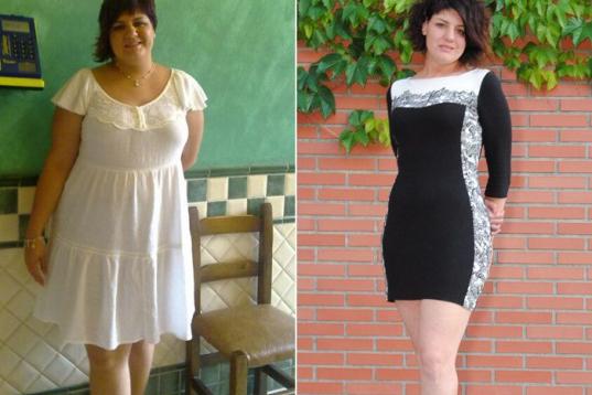 Laura Román, de 30 años, pasó de 112 kilos a 75 kilos. Lee su testimonio aquí
