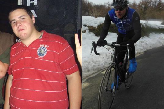 Eneko Etxaniz, de 21, pesaba 137 kilos y ha perdido 52 en 30 meses. Lee su testimonio aquí