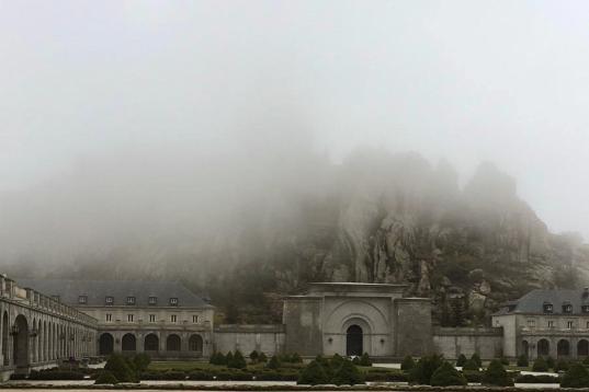 Vista general del monumento del Valle de los Caídos.