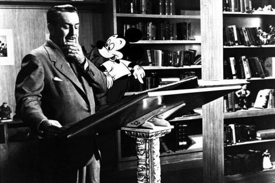 27 de octubre de 1954. Programa de televisión en el canal ABC con Walt Disney.