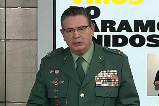 El director adjunto de la Guardia Civil, Laurentino Ceña.