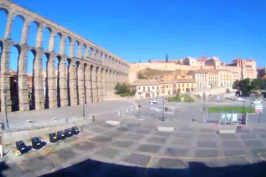 El acueducto de Segovia.