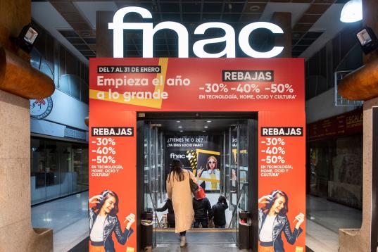 Una tienda de la cadena Fnac en España.