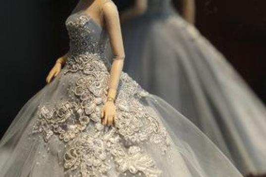 Muñeca de la reina Letizia expuesta en la Madrid Fashion Doll Show