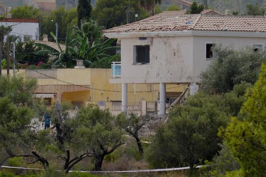 La casa de Alcanar (Tarragona), donde la célula escondía las bombonas y la 'madre de Satán' con la que pretendía atentar inicialmente. 