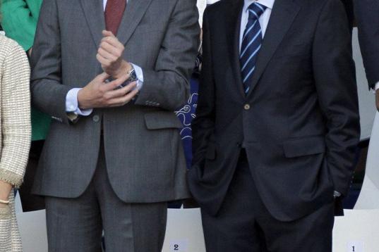 El líder del PSOE, Alfredo Pérez Rubalcaba, y el portavoz del PP en el Congreso, Alfonso Alonso.