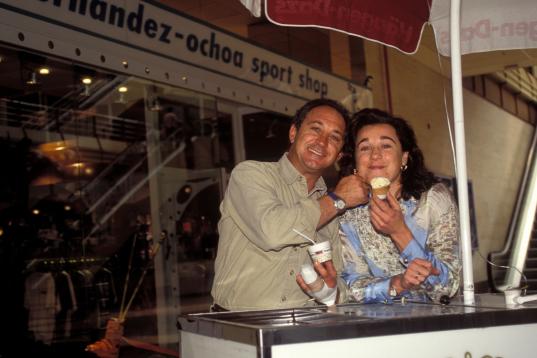 Blanca Fernández Ochoa y su hermano Paquito Fernández Ochoa