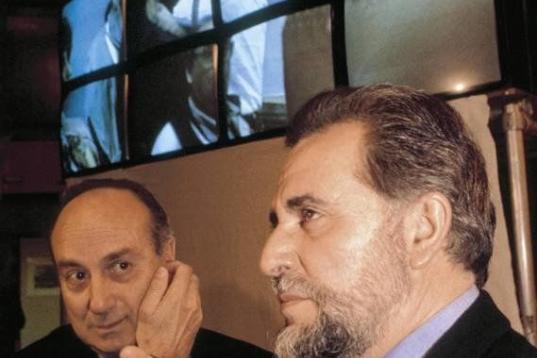 Julio Anguita y Francisco Frutos en 1994.