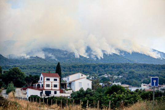 Incendio en Alhaurín El Grande (Málaga)
