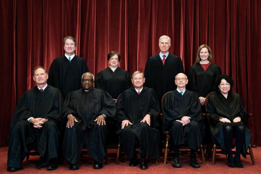 Miembros de la Corte Suprema.