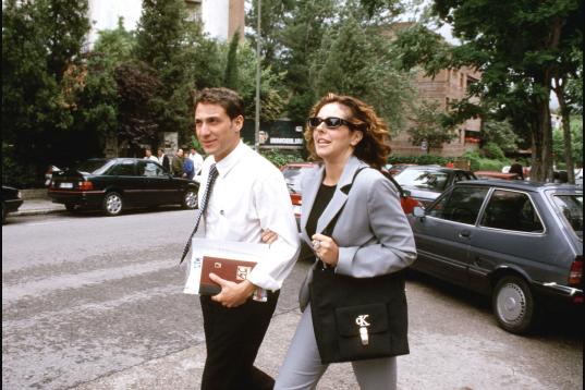 Rocío Carrasco y Antonio David Flores en 1996.