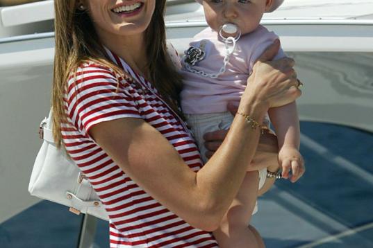 En 2006, Letizia regresó a la isla convertida en madre. Leonor sólo tenía diez meses pero se convirtió en el centro de atención de todo el mundo.