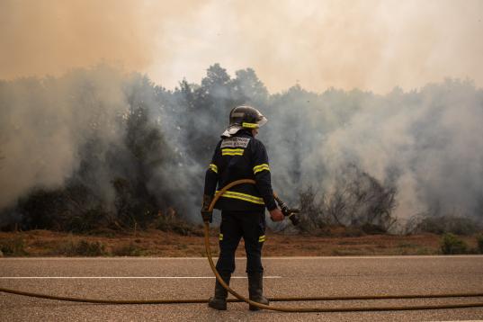 Las llamas devoran Zamora en uno de los peores incendios del siglo