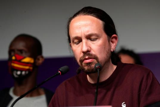 El líder de Unidas Podemos y candidato a la presidencia de la Comunidad de Madrid, Pablo Iglesias, ha dejado la política tras obtener 10 escaños. 