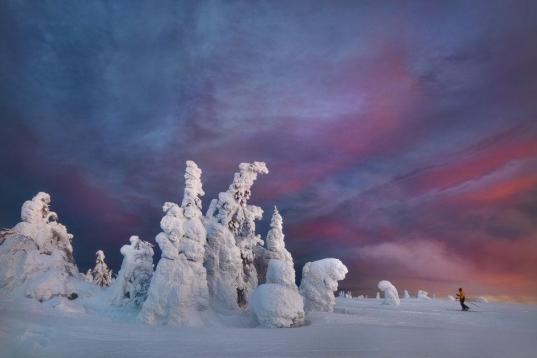 El invierno ruso que se vive en los Urales es algo extremo.
