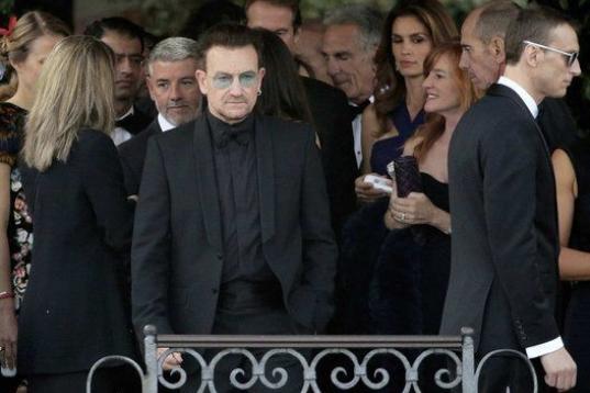 El cantante irlandés Bono