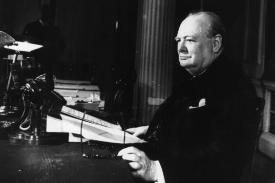 8 de mayo de 1945: El primer ministro de Gran Bretaña, Winston Churchill (1874 - 1965). (Photo by Keystone/Getty Images)