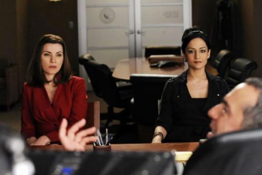 Julianna Margulies y Archie Panjabi (The Good Wife)