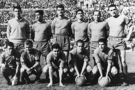 1962: selección española en el Mundial..