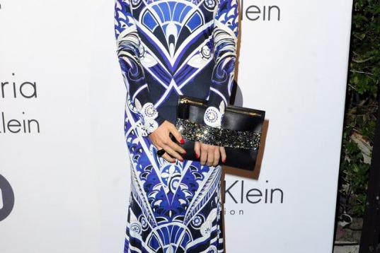 La presentadora, durante la fiesta de Calvin Klein celebrada el jueves 15 de mayo en el 67º Festival de Cine de Cannes.