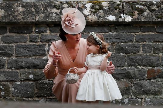 El 20 de mayo, en la boda de Pippa Middleton, en Englefield.