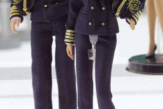 Pilotos Barbie y Ken.